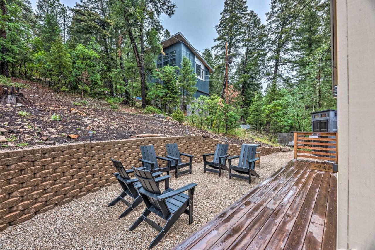 On The Rocks - A Modern Home With Decks And Views Cloudcroft Exterior foto